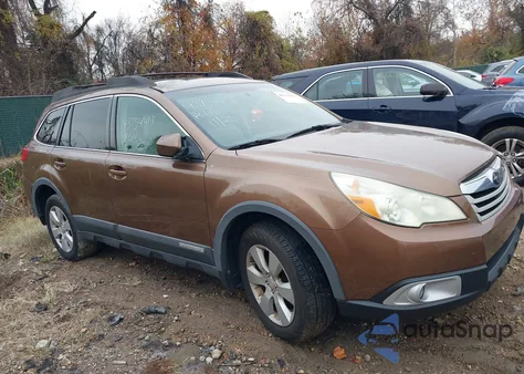 2011 Subaru Outback 2.5I Premium из США, поврежденный, VIN 4S4BRBGC5B3324438